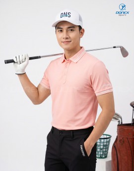 Áo thể thao nam MC-9156 Hồng phối trắng